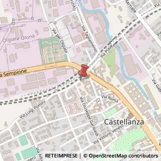 Mappa Via L. Pomini, 5, 21053 Castellanza, Varese (Lombardia)