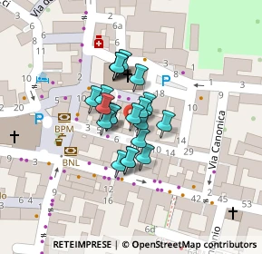 Mappa P.za Santo Stefano, 20871 Vimercate MB, Italia (0)