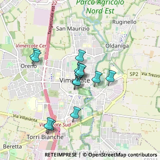 Mappa Via Vico Pellizzari Francesco, 20871 Vimercate MB, Italia (0.74)