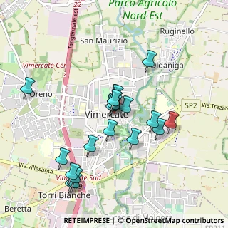 Mappa Via Vico Pellizzari Francesco, 20871 Vimercate MB, Italia (0.828)