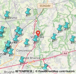 Mappa P.za Castellana, 20871 Vimercate MB, Italia (5.763)