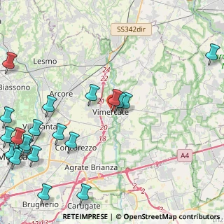 Mappa Piazza Castellana, 20871 Vimercate MB, Italia (6.169)