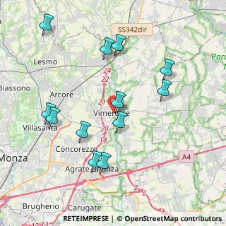 Mappa P.za Castellana, 20871 Vimercate MB, Italia (4.1125)