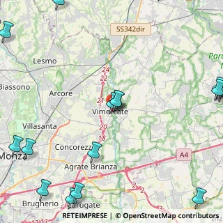Mappa P.za Castellana, 20871 Vimercate MB, Italia (6.99056)