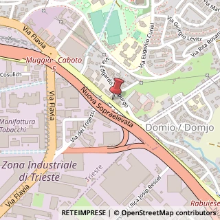 Mappa Strada della Rosandra, 50, 34147 Trieste, Trieste (Friuli-Venezia Giulia)