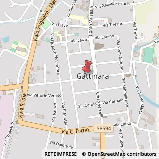 Mappa Corso Giuseppe Garibaldi, 26, 13045 Gattinara, Vercelli (Piemonte)