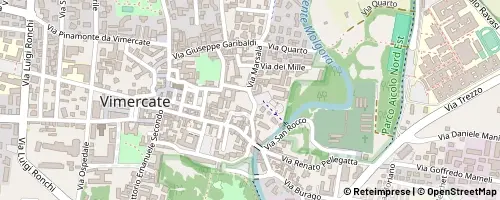 Mappa Vimercate