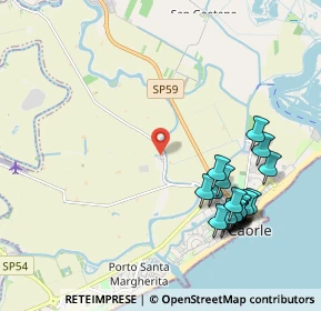Mappa SP62, 30021 Caorle VE, Italia (2.294)