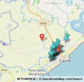 Mappa SP62, 30021 Caorle VE, Italia (1.7675)