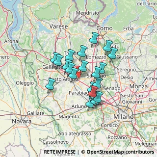 Mappa Via N. Machiavelli, 20025 Legnano MI, Italia (10.2285)