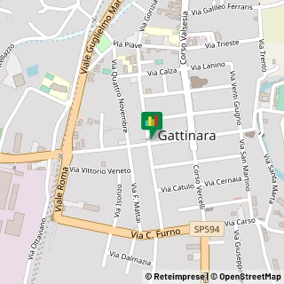 Mappa Corso Giuseppe Garibaldi, 64, 13045 Gattinara, Vercelli (Piemonte)