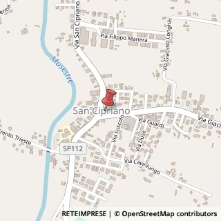 Mappa Via San Cipriano, 2B, 31056 Roncade, Treviso (Veneto)