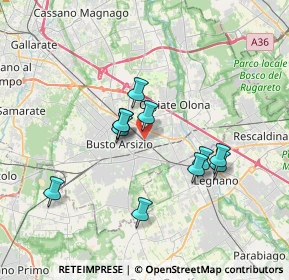 Mappa Via Galliano, 21052 Busto Arsizio VA, Italia (3.01364)