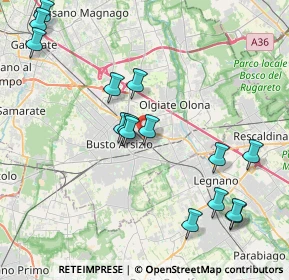 Mappa Via Galliano, 21052 Busto Arsizio VA, Italia (4.48067)