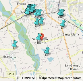 Mappa Quartiere della Fratellanza, 35014 Fontaniva PD, Italia (2.3125)