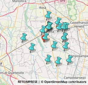 Mappa Quartiere della Fratellanza, 35014 Fontaniva PD, Italia (6.131)