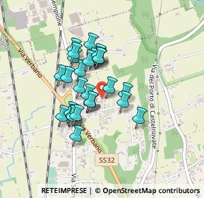 Mappa Via Ugo Foscolo, 28047 Oleggio NO, Italia (0.32143)