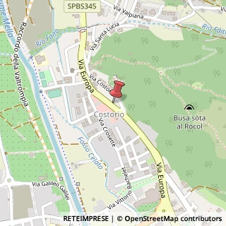 Mappa Via Europa, 300, 25062 Concesio, Brescia (Lombardia)