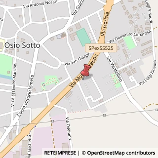 Mappa Via Monte Grappa, 9, 24046 Osio Sotto, Bergamo (Lombardia)