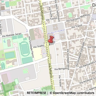 Mappa Via Borghetto, 75, 20832 Desio, Monza e Brianza (Lombardia)
