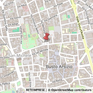 Mappa Piazza Cristoforo Colombo, 4, 21052 Busto Arsizio, Varese (Lombardia)