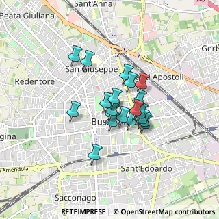Mappa Via Alessandro Volta, 21052 Busto Arsizio VA, Italia (0.5785)