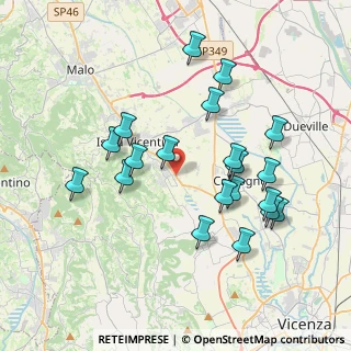 Mappa Via Chiodo, 36033 Isola Vicentina VI, Italia (3.756)