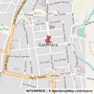 Mappa Corso Giuseppe Garibaldi, 12, 13045 Gattinara, Vercelli (Piemonte)