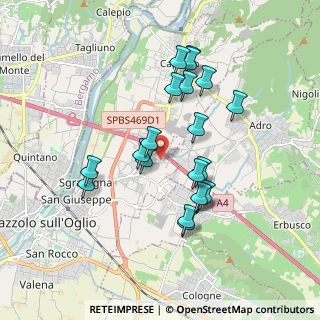 Mappa Via Brigate Alpine n.18 i, 25036 Palazzolo sull'Oglio BS, Italia (1.653)