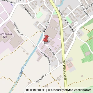 Mappa Via Laveni, 43, 25030 Adro, Brescia (Lombardia)