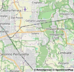 Mappa 20020 Solaro MI, Italia (1.1525)