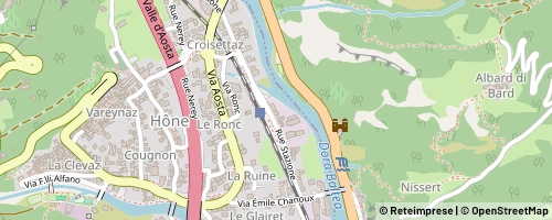 Mappa Cogne