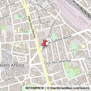 Mappa Via Goffredo Mameli, 4, 21052 Busto Arsizio, Varese (Lombardia)