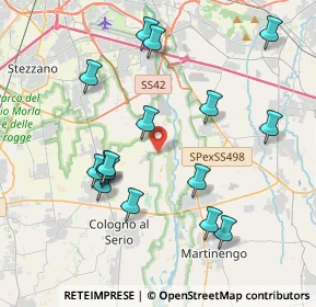 Mappa Via Padre Pio Godio, 24059 Urgnano BG, Italia (4.01625)