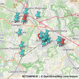 Mappa Via Varese, 21052 Busto Arsizio VA, Italia (3.69)