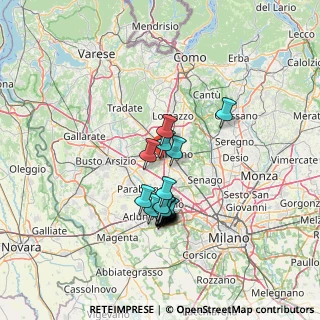 Mappa SP 527, 21040 Uboldo VA, Italia (11.669)