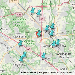 Mappa SP 527, 21040 Uboldo VA, Italia (4.235)
