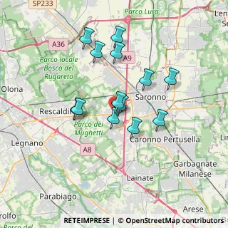 Mappa SP 527, 21040 Uboldo VA, Italia (2.96538)