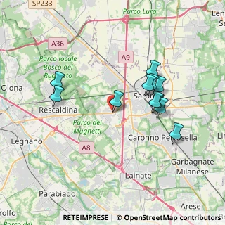 Mappa SP 527, 21040 Uboldo VA, Italia (3.33545)