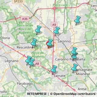 Mappa SP 527, 21040 Uboldo VA, Italia (4.04455)