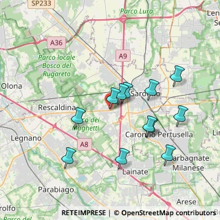 Mappa SP 527, 21040 Uboldo VA, Italia (3.53833)