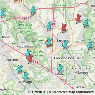 Mappa SP 527, 21040 Uboldo VA, Italia (5.65733)