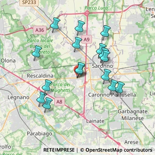 Mappa SP 527, 21040 Uboldo VA, Italia (3.65235)