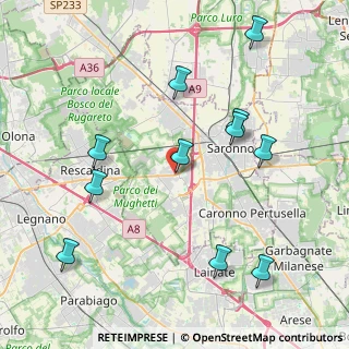 Mappa SP 527, 21040 Uboldo VA, Italia (4.49727)
