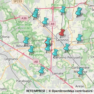 Mappa SP 527, 21040 Uboldo VA, Italia (4.58563)