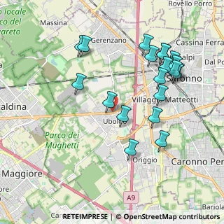 Mappa SP 527, 21040 Uboldo VA, Italia (2.087)