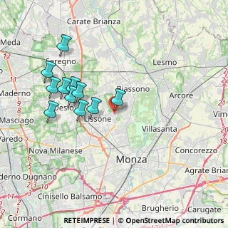 Mappa Via Alessandro Penati, 20851 Lissone MB, Italia (3.67818)