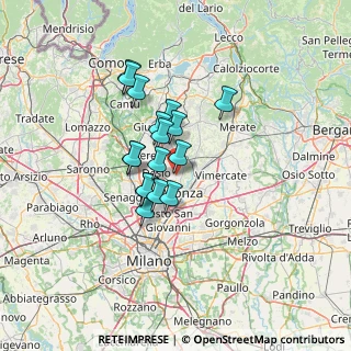 Mappa Via Alessandro Penati, 20851 Lissone MB, Italia (9.66588)