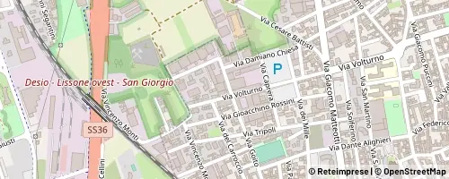 Mappa Lissone