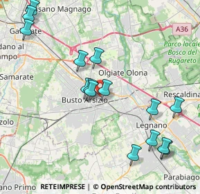 Mappa Viale Venezia, 21052 Busto Arsizio VA, Italia (4.464)